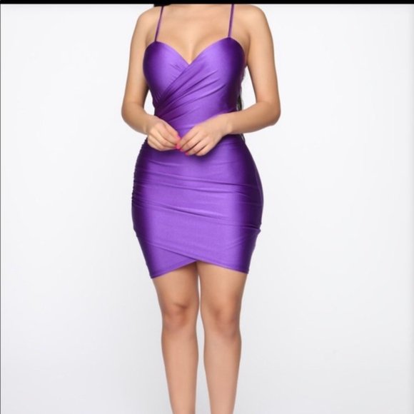 NWT XL Fashion Nova Midnight Dance Mini Dress - Picture 2 of 6